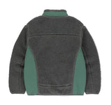 CURVED SHERPA FLEECE JACKET