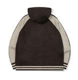 [2-WAY] Athletic Hood Knit Zip-Up