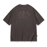Cat Stitch Pigment Short Sleeve Tee