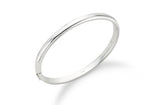 Essence Silver Metal Chunky Bangle