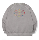 Cat Stitch Raglan Pigment Sweatshirt