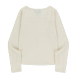 SQUARE NECK RIBBED TOP