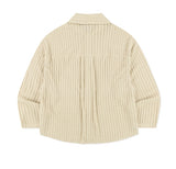 WIDE KNIT SHIRT