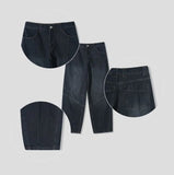 Hachi cut denim pants