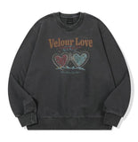 Velour Love Pigment Sweatshirt