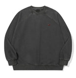 Cat Stitch Raglan Pigment Sweatshirt