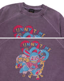 Stuffy Bunny Raglan Pigment Sweatshirt