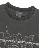 MULTI-LOGO PIGMENT SWEATSHIRT