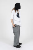 D Embroidery Logo Washing Short Sleeve T-Shirt
