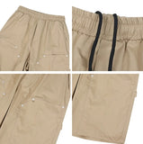 Dea Cotton Carpenter Bermuda Pants