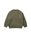 Fluffy Two Tone Mixed Knit