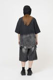 Under Destroyed Pigment Short Sleeve T-Shirt