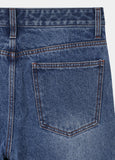 CYNIC FLARE DENIM PANTS