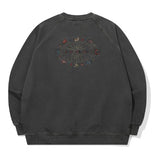 Cat Stitch Raglan Pigment Sweatshirt