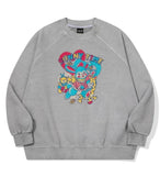 Stuffy Bunny Raglan Pigment Sweatshirt