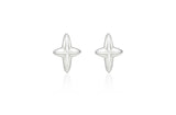 Nova Silver One Touch Earrings