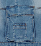 BERMUDA CARGO DENIM SHORT