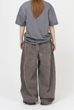 Doubling Pigment Wide Pants