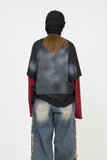 Caron Dirty Layered Long Sleeve T-Shirt