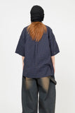 Porce Summer Roll Up Short Sleeve Check Shirt