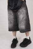 Lunius Washing Denim Half Pants