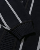 Varsity Raglan Knit Cardigan