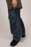 Noah Belted Setup Denim