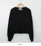 [BAONHOUSE] Colin cotton round cardigan