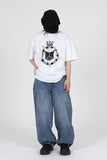 Black 666 Cat Short Sleeve T-Shirt
