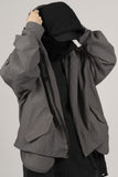 Big Pocket Crop Windbreaker