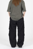 Gear Diagonal Pocket Nylon Pants