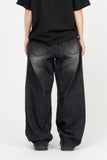 Delia Wave Curve Cut Denim