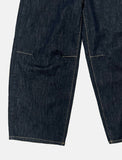 Ar pintuck denim pants