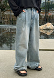 Teen Wash Wide Jeans