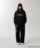mah CUT OFF APPLIQUE SWEATPANT