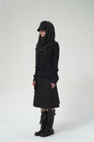DRAPED LAYERED SKIRT