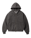 Pigment Crop Two Finder Hood Zip Up