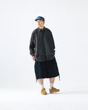 Wide Two Tuck Cargo Half Pants