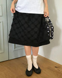 RIBBON MESH FLAT SHOES