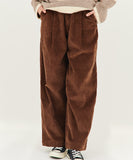 Balloon Wide Corduroy Pants