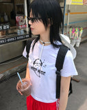 MUSIC HALF CROP T