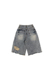 Rough Damage Bermuda Pants