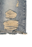 Rough Damage Bermuda Pants