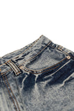 Rough Damage Bermuda Pants