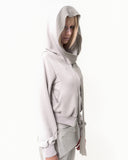 Muffler Boxer Crop Hoodie