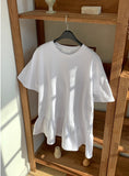 Himoe Frill Layered Short Sleeve Tee