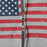 Nether Flag Crop Hood Zip-Up