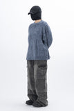 Double Layer Cargo Denim