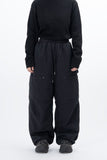 Pent Double Knee Cover Wide Balloon Pants