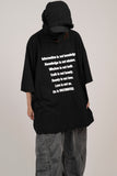 Grafia Slogan Short Sleeve T-shirt